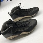 Jordan Football Cleats Shoes Mens 13 Black White Cq9532-001 Retro 10 Td Spikes