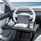 Multifunctional Car Steering Wheel Desk  Car Eating Table  Seat Gap Storage Box