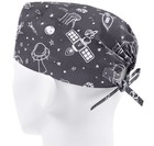 Scrub Caps Men  Surgical Cap Space  Scrub Hats Planet  Nurse Hat Gray  Spaceship