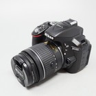 Nikon D5300 Dslr Camera Kit- Black  af-s Dx 18-55mm F 3 5-5 6g Lens  - 4k Clicks