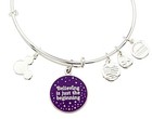 New Disney Alex Ani Bracelet Believing Is Just The Beginning Heart Star Silver