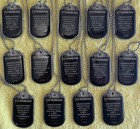 Amc Walking Dead - Season 3  - Complete Set - Costume Relic Dog Tags  cr1-cr14 