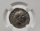 Septimius Severus Roman Coin  ad 193-211  - Ngc Choice Xf  Salus Reverse 