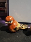 Vintage  Japanese Hand Painted Ceramic Majolica Birds Lot  