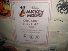 Pottery Barn Kids Disney Mickey Mouse Halloween Organic Cotton Twin Sheet Set