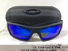 New Oakley Gascan Sunglass Matte Black L Prizm Sapphire Polarized Oo9014-5060