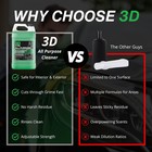 3d All Purpose Cleaner Car Interior Exterior Vinyl Leather Plastic Fabric 1