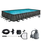 Funsicle 32  X 16  X 52  Oasis Rectangle Outdoor Above Ground Swimming Pool