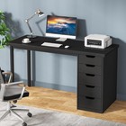 Computer Desk With 5 Drawers  Modern Simple Laptop Desk Study Writing Table