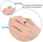 Loose Ring Size Adjuster Invisible Reducer Spacer 19 Pcs Clear Guard Tightener