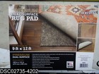 Dr002 Mohawk Home Premium 9 Foot X 12 Foot Dual Surface Rug Pad 1 4  Thick