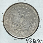 1889-cc Morgan Silver Dollar -vf   Rim Bump  nice Coin 