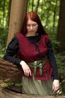 Medieval Ladies Vest Bodice Renaissance Larp Sca Costume Womens