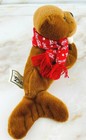 Coca Cola Walrus Plush Toy With Bottle And Logo Scarf Style   0124 Bean Bag 1997