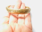 Antique Victorian 1908 Bracelet Gold Filled Signed Heart Arrow Monogrammed