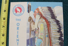 1950 Great Northern Railroad Menu North Dakota Railway Oriental Limited Train