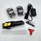 Wahl Magic Clip Clipper 5 Star Series Cordless  8148-100 Black gold New Open Box