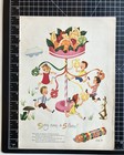 Vtg Life Savers Print Ad 1947 Spring Comes In Five Flavors Children May Pole