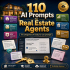 Ai For Real Estate Agents   110 Chatgpt Prompts   50 Page Guide   Automation