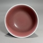 Nice Collectable Art Hand Painting Red Glaze Porcelain Gaozu Cup