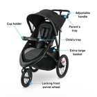 Graco Fastaction Jogger Lx Stroller - Drive