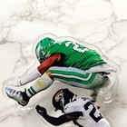 Saquon Barkley Reverse Hurdle Standee - Saquon Barkley Memorabilia   Collectible