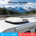 12v Rv Electric Rooftop Ac Unit Rv Trucks Cool   Heat Air Conditioner 16 26  c