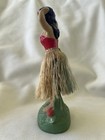 Vintage Hula Girl Dancer Nodder Bobble Chalkware 1950s 7    Made In Japan