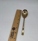 Vintage Dirigold Dirilyte Goldware Empress Flatware Serving Dip Sugar Spoon