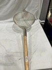 Adcraft Premium Tinned Double-mesh Steel Strainer  In Silver