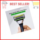 Dorco Pace 6 Pro - Six Blade Razor System With Trimmer - 12 Pack Refill  no Hand