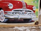 Vintage Pontiac Porcelain Sign Golf Club Car Dealer Automobile Sales   Service