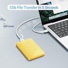 2 5  External Hard Drive Enclosure Usb 3 0 Sata Hdd ssd Case 4tb Uasp Yellow