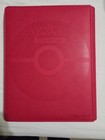 Ultra Pro Pokemon Tcg Charizard 9 Pocket Leather Binder Red 360 Card Capacity