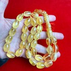 Premium Handmade Amber Tasbih Misbaha Islamic Prayer Beads 11mm X 16mm 53g