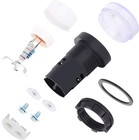 12pcs 22mm Ac dc 12-24v 20maled Power Indicator  Led Pilot Signal Light Panel In