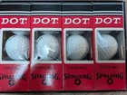 Spalding Dot Golf Balls One Dozen Made In The Usa Maximum Distance Vintage 