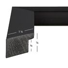 Craig Frames Modern Aesthetics 125  1 25  Brushed Black Picture Frame