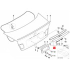 For Bmw E46 330i 330xi 325i Trunk Lid Grip Handle W  Key Lock Button 51137170966