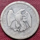 1875 S Twenty Cent Piece 20c Circulated Vg  82002
