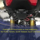 Universal Foldable License Plate Bracket Holder For Fj09 Fz09 Fz1 Fz6 Mt03 09 10