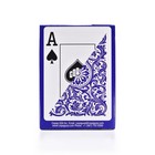 Elite 100  Plastic Playing Cards  Poker Size Standard Jumbo Index Single Deck   