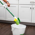 Libman Nitty Gritty Sponge Mop With Scrub Brush Steel Handle