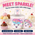Unicorn Electric Ice Cream Maker Machine For Kids     Medium  Multi-color