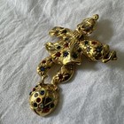 Gold-tone Articulated Clown Haunted Spirit Vessel  Royal Marid Djinn