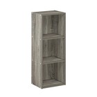 Furinno Pasir 3-tier No Tool Assembly Open Shelf Bookcase