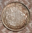 1952 Canada 50 Cents  800 Silver Bu