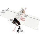 Manual Dough Pressing Machine Stainless Steel Dough Sheeter Pastry Machine