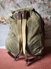 Soviet Vintage Backpack 70l  Duffel Bag Military Canvas Big Rucksack 70s Rare