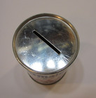 Vintage Miniature 2x3  Standard Oil Permalube Motor Oil Tin Can Coin Bank